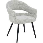 Livingfurn Eetkamerstoel Megan Bisque Oasis - set van 2