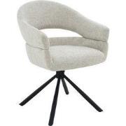 Livingfurn Eetkamerstoel Linn Toffee - set van 2