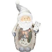 ECD Germany Kerstman Decoratie Figuur met LED-verlichting 52cm Warm wi...
