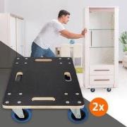 meubelwagen met 4 zwenkwielen, 40 x 60 cm, draagvermogen tot 800 kg, g...