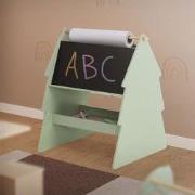 Krijtbord voor kinderen in dennenboomdesign Dubbelzijdig krijtbord met...