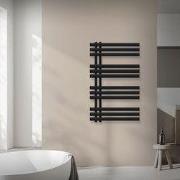 Design badkamer radiator Ijzer EM 600x1000 mm zwart mat Luxe Bath