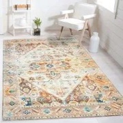 Burano vloerkleed - Medaillon Vintage - Terra - 160 X 230 CM