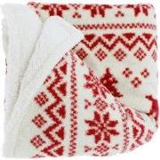 Plaid Mirre 130x160 cm red