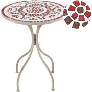 SPELLO - Tuintafel - Wit - Metaal