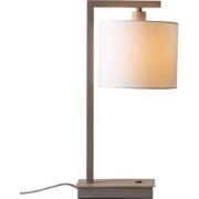 Tafellamp Boston - Bruin - 17x18x44cm