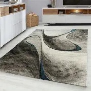 Kristal Modern Turquoise vloerkleed - 200 X 290 CM