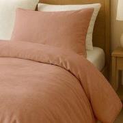 Zydante® Dekbedovertrek Velvet  240x200/220 cm - Oud Roze - met 2 Kuss...