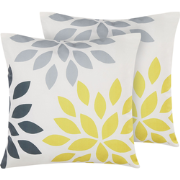 RIALE  - Tuinkussen set van 2 - Multicolor - 45 x 45 cm - Polyester