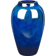 OCANA - Bloemenvaas - Donkerblauw - 22 cm - Terracotta