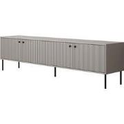 Meubella - TV-Meubel Ilux - Grijs - 204 cm