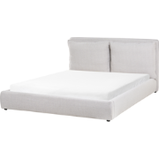 BAJONNA - Waterbed - Lichtgrijs - 160 x 200 cm - Stof