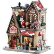 Kerstdorpminiatuur The Pet Clothier 15x24x23 cm