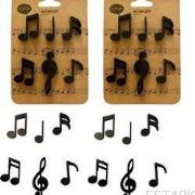 ESTARK® muziek magneten - Set 12 stuks