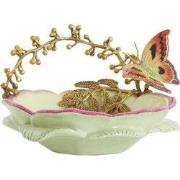 Light & Living - Schaal BUTTERFLY - 26.5x20x14 cm - Groen