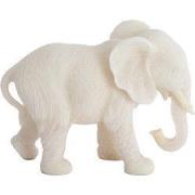 Light & Living - Ornament GAJAH - 26x11x18 cm - Wit