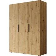 Meubella - Kledingkast Marquesa - Eiken - 150 cm