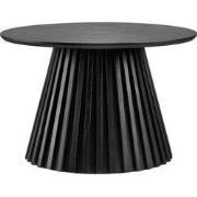 Salontafel Zwart Hout - 70x70x45cm - Osaka