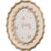 Clayre & Eef Fotolijst 10x15 cm Wit Kunststof