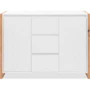 Dressoir 2 deuren 3 lades L120 cm - DENVER