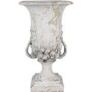 Clayre & Eef Bloempot 46 cm Beige Polyresin