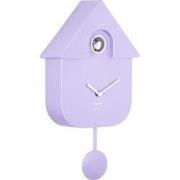 Wandklok Modern Cuckoo - Zachtpaars - 8.5x21.5x41cm