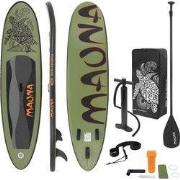 Stand Up Paddle opblaasbaar SUP board Maona 308x76x10 cm in olijfkleur...