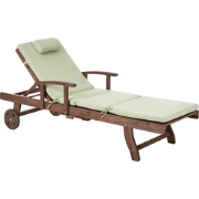 AMANTEA PREMIUM II  - Tuinligstoel - Groen - Acaciahout