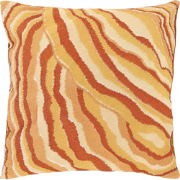 Unique Living - Sierkussen Ezra 45x45cm - Orange Flame