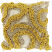 Unique Living - Sierkussen Calin 45x45cm - Glowy Yellow