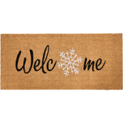 BALANACAN - Deurmat - Natuurlijk - 55 x 120 cm - Kokos