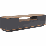 TV-meubel met 3 opklapbare deuren en 1 niche L180 cm - VERAMONT