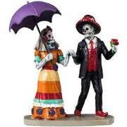 Halloweenminiatuur Los Muertos Romance 12x4x18 cm