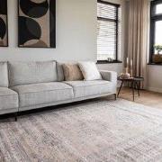 Vintage vloerkleed Aila Zand/Beige - Polypropyleen - 190 x 280 cm - (L...