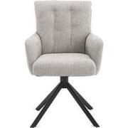 Benoa Eetkamerstoel Nobel Baltic 1048 Truffel - set van 2