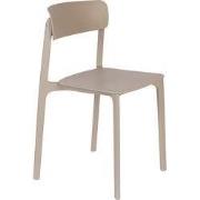 Housecraft Living Clive Eetkamerstoel/ / Tuinstoelen Licht Bruin - Set...
