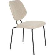 Housecraft Living Zelo Eetkamerstoelen Beige- Set van 2