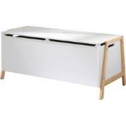 Opbergkist met 2 vakken voor kinderen L99 cm - LEON