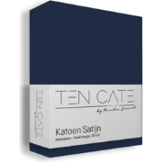 Ten Cate 100% Katoensatijnen Hoeslaken - 140x200 - Koningsblauw