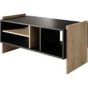 Meubella - Salontafel Benz - Zwart - 100 cm