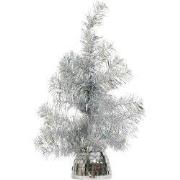 Artifical Tree- Xmas Tree- Ledlight - Battery- Silver -50cm