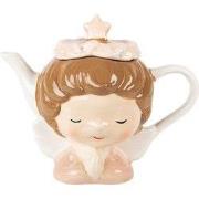 Clayre & Eef Theepot 650 ml Beige Keramiek