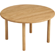 Joëlle ronde eikenhouten salontafel  naturel -  Ø 70 x 40 cm