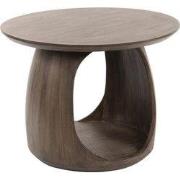 Bijzettafel Bruin Acaciahout - 60x60x46cm - Flow