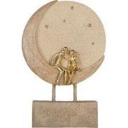 Clayre & Eef Decoratie Beeld 18x5x26 cm Beige Kunststof