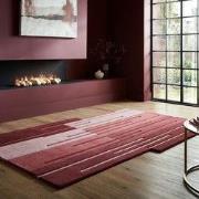 Abstract vloerkleed - Split Omre Rood - 150 x 240 cm