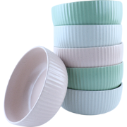 OTIX Soepkommen - zonder Oor - 6 Stuks - Schaaltje - Ontbijtkom - 500M...