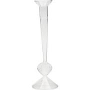 Rivièra Maison Shell: kandelaar/kaarsenhouder schelp transparant glas