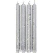 Rivièra Maison 4 dinerkaarsen grijs ECO 28cm stearine