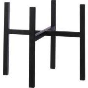 Ascot XL plant stand black - l45,5xw45,5xh40cm